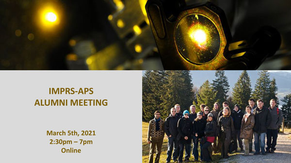 IMPRS-APS Alumni Meeting 2021
